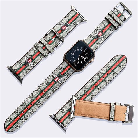 designer apple watch bands|authentic gucci apple watch bands.